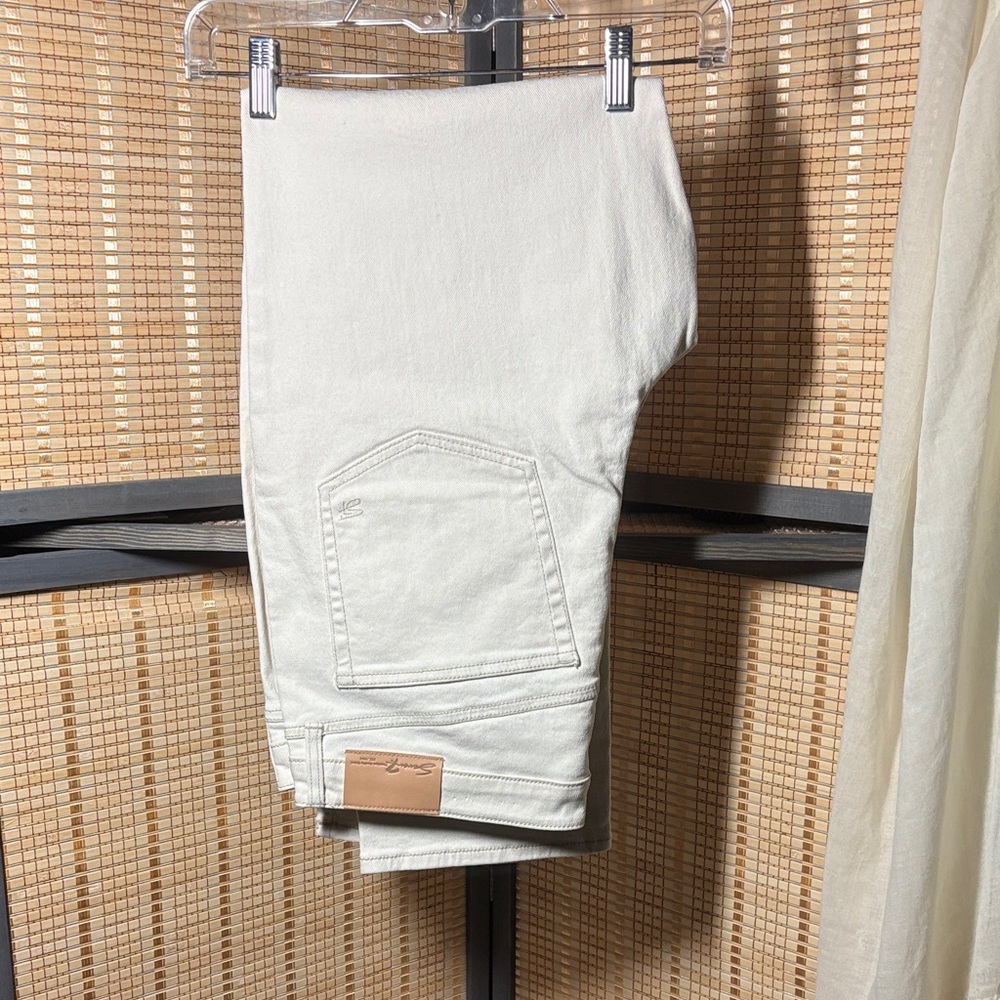 Seven7 Cream Denim Jeans